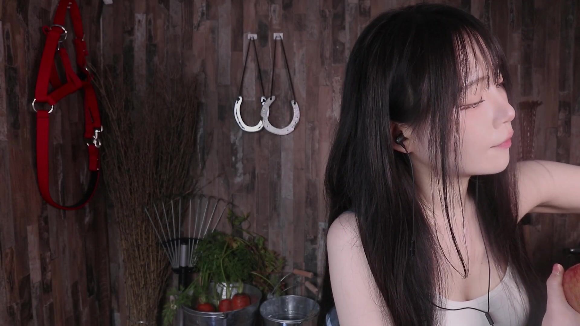 [ASMR]nara - 12 March 2026 - A Peaceful Stable Roleplay with Only the Sound of Brushing a Horse’s Coat​