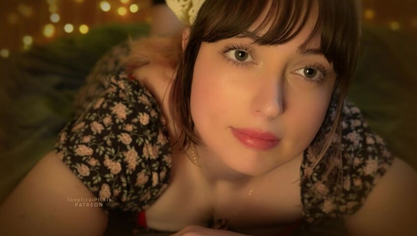 SkepticalPickle ASMR - Milk Maid Dress, and Silly Whispering & Licking (platinum)