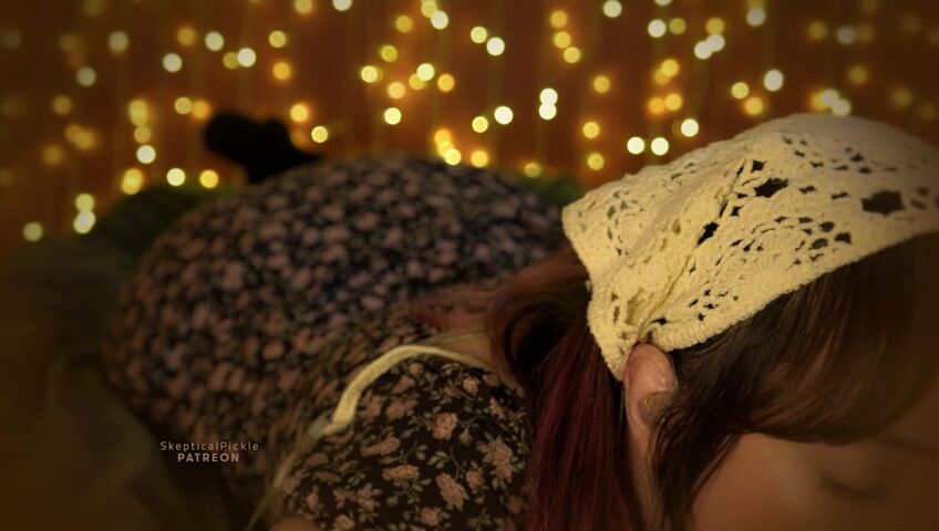 SkepticalPickle ASMR - Milk Maid Dress, and Silly Whispering & Licking (platinum)