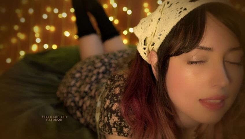SkepticalPickle ASMR - Milk Maid Dress, and Silly Whispering & Licking (platinum)