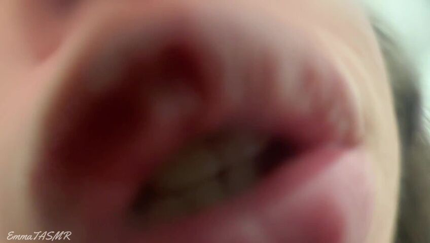 EmmaTASMR - 14 March 2026 - ASMR - Actual Lens Licking, Kisses, Tongue Sounds, Mouth Sounds