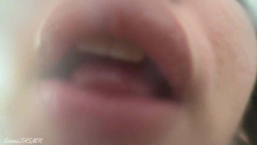 EmmaTASMR - 14 March 2026 - ASMR - Actual Lens Licking, Kisses, Tongue Sounds, Mouth Sounds