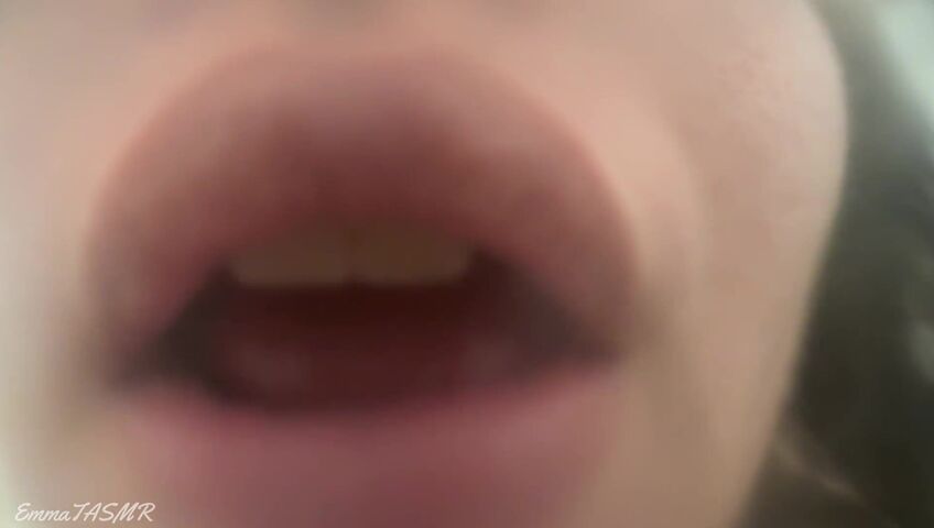 EmmaTASMR - 14 March 2026 - ASMR - Actual Lens Licking, Kisses, Tongue Sounds, Mouth Sounds