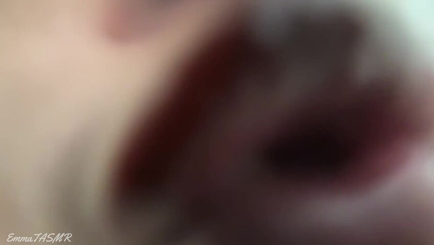 EmmaTASMR - 14 March 2026 - ASMR - Actual Lens Licking, Kisses, Tongue Sounds, Mouth Sounds