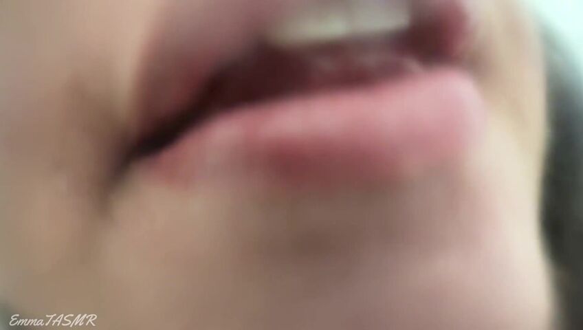 EmmaTASMR - 14 March 2026 - ASMR - Actual Lens Licking, Kisses, Tongue Sounds, Mouth Sounds