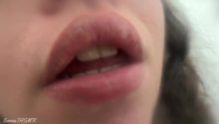 EmmaTASMR - 14 March 2026 - ASMR - Actual Lens Licking, Kisses, Tongue Sounds, Mouth Sounds