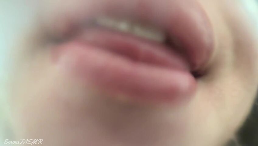 EmmaTASMR - 14 March 2026 - ASMR - Actual Lens Licking, Kisses, Tongue Sounds, Mouth Sounds