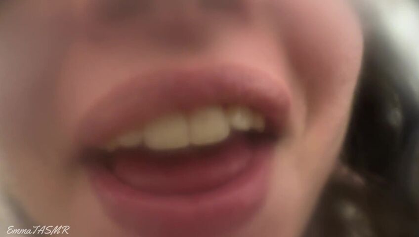 EmmaTASMR - 14 March 2026 - ASMR - Actual Lens Licking, Kisses, Tongue Sounds, Mouth Sounds
