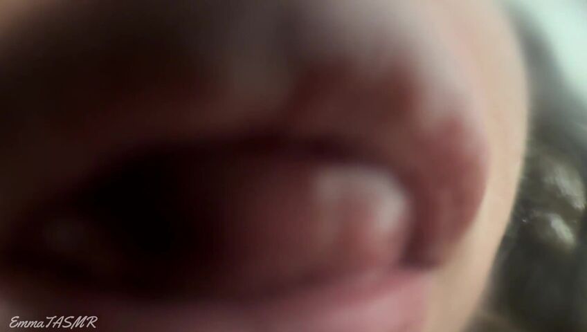 EmmaTASMR - 14 March 2026 - ASMR - Actual Lens Licking, Kisses, Tongue Sounds, Mouth Sounds