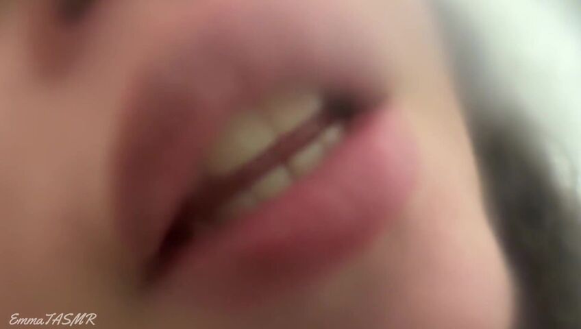 EmmaTASMR - 14 March 2026 - ASMR - Actual Lens Licking, Kisses, Tongue Sounds, Mouth Sounds