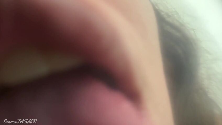 EmmaTASMR - 14 March 2026 - ASMR - Actual Lens Licking, Kisses, Tongue Sounds, Mouth Sounds