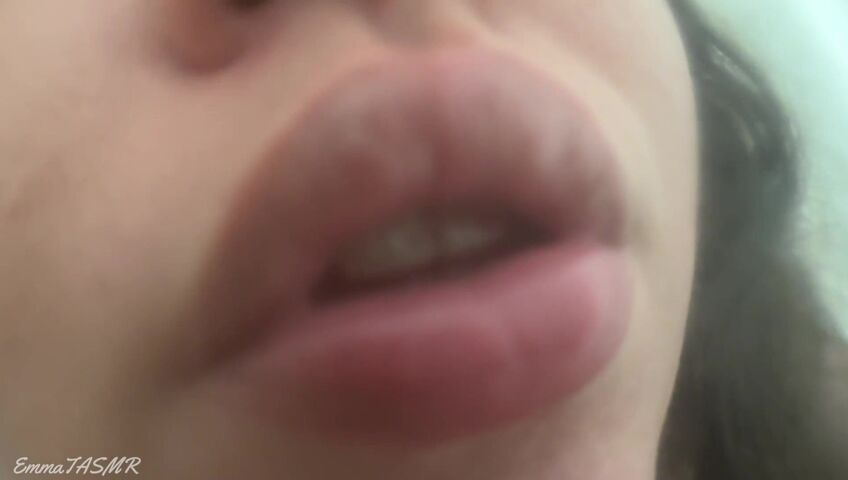 EmmaTASMR - 14 March 2026 - ASMR - Actual Lens Licking, Kisses, Tongue Sounds, Mouth Sounds