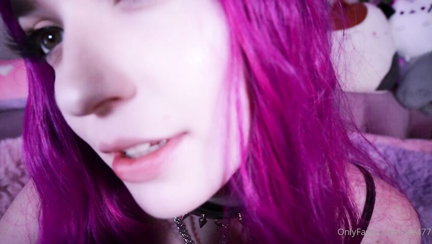 Rose ASMR - Titties tease and kisses and dildo licking