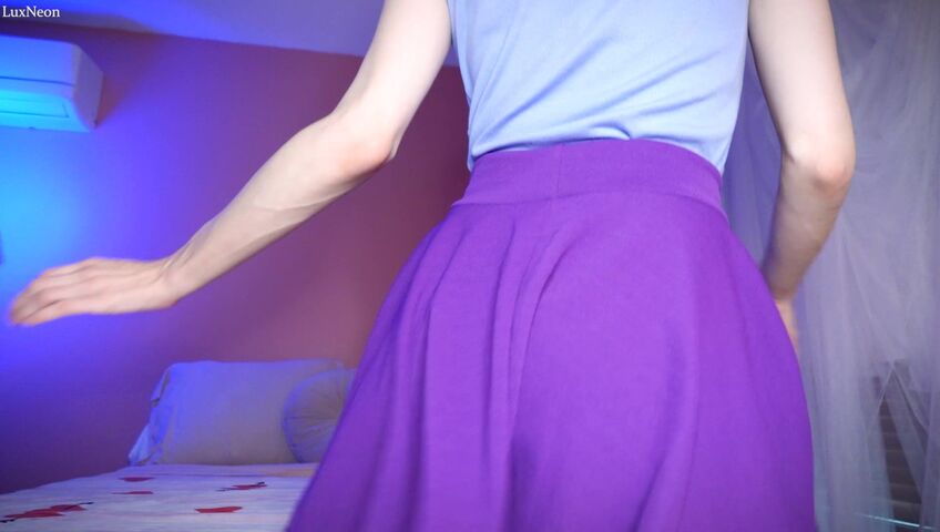 LuxNeon - First Date JOI Lux Neon Invites You To Jerk Off For Her After A Night Out