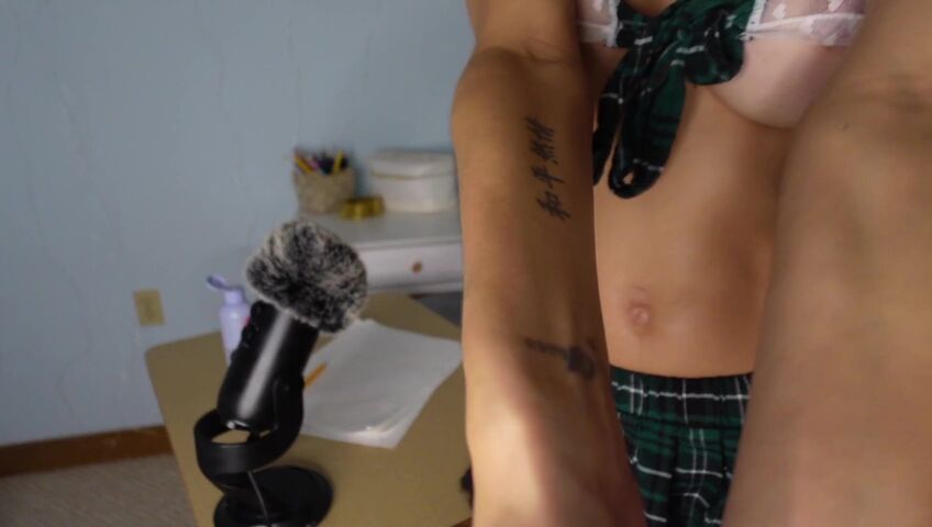 Sabrina Vaz - ASMR Girl in Class Massages You