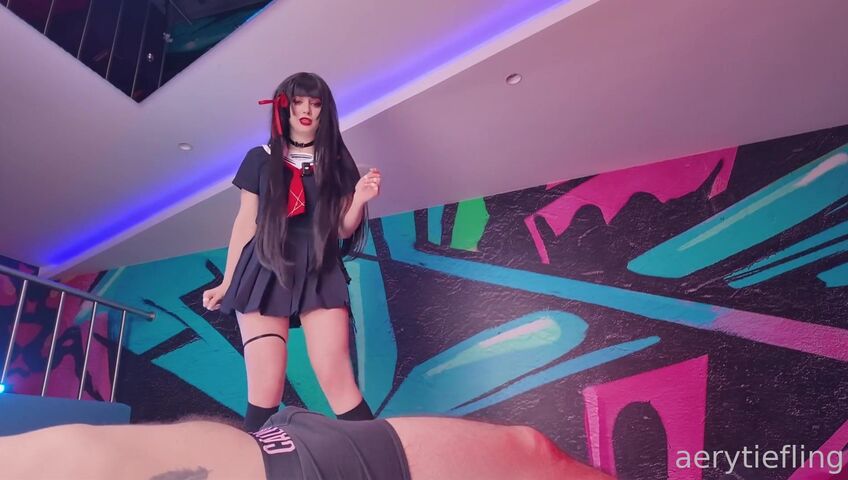 Aery Tiefling - Chisa Cosplay Footjob