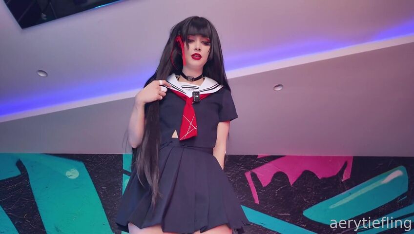 Aery Tiefling - Chisa Cosplay Footjob