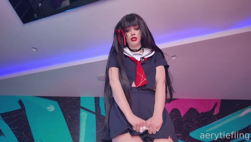 Aery Tiefling - Chisa Cosplay Footjob