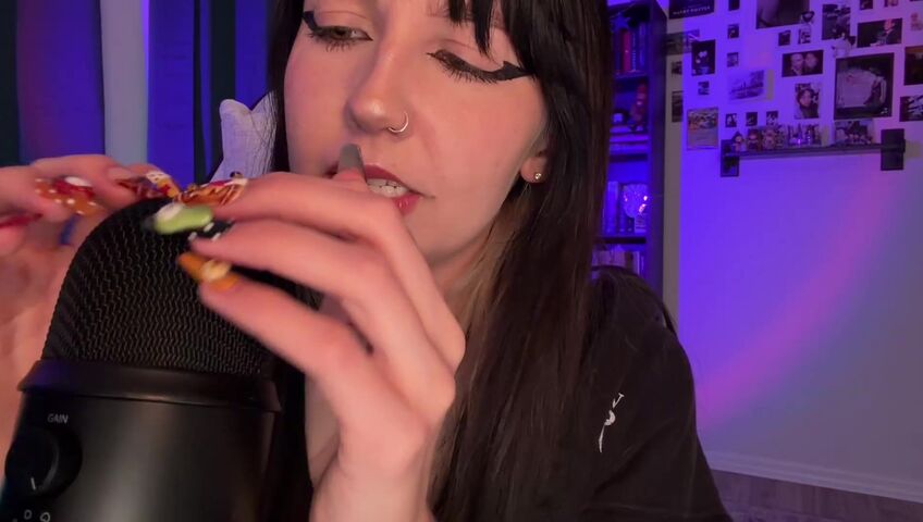 Sage ASMR - ASMR TRIGGERING YOUR SENSITIVE SPOT (Mouth Sounds, Mic Triggers, Hand Movements