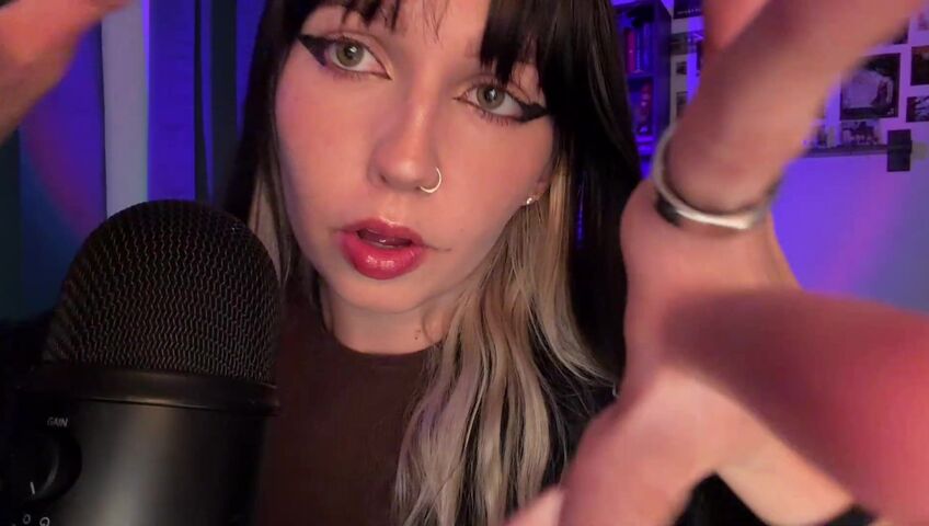 Sage ASMR - ASMR TRIGGERING YOUR SENSITIVE SPOT (Mouth Sounds, Mic Triggers, Hand Movements