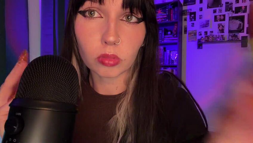 Sage ASMR - ASMR TRIGGERING YOUR SENSITIVE SPOT (Mouth Sounds, Mic Triggers, Hand Movements