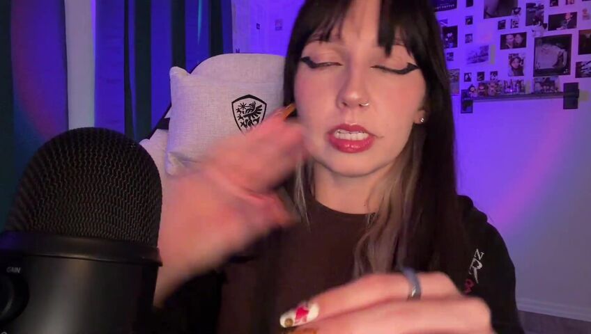 Sage ASMR - ASMR TRIGGERING YOUR SENSITIVE SPOT (Mouth Sounds, Mic Triggers, Hand Movements