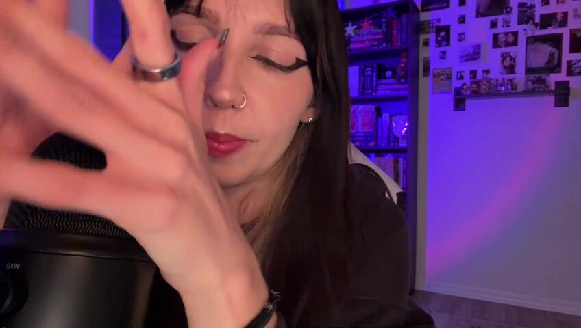 Sage ASMR - ASMR TRIGGERING YOUR SENSITIVE SPOT (Mouth Sounds, Mic Triggers, Hand Movements