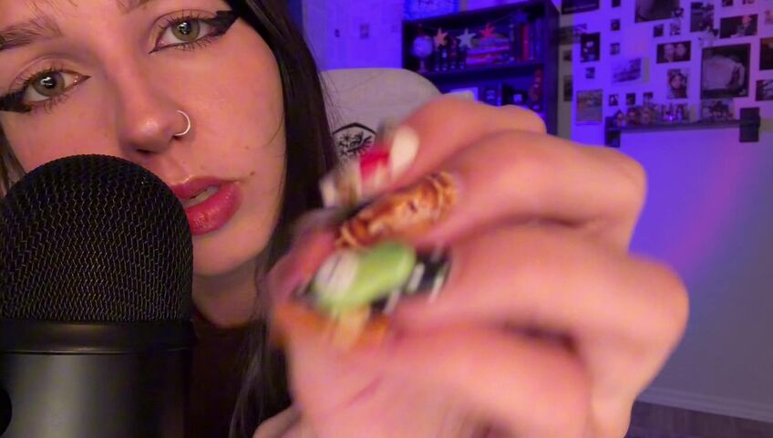 Sage ASMR - ASMR TRIGGERING YOUR SENSITIVE SPOT (Mouth Sounds, Mic Triggers, Hand Movements