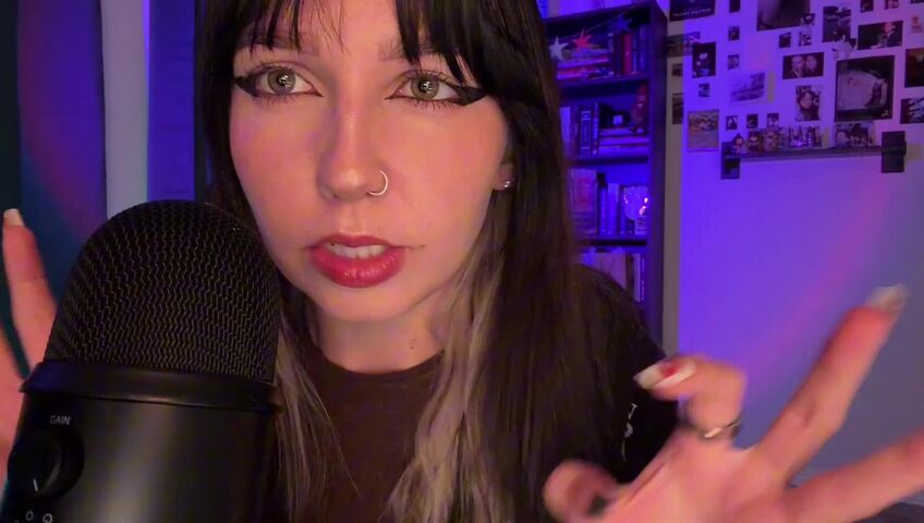 Sage ASMR - ASMR TRIGGERING YOUR SENSITIVE SPOT (Mouth Sounds, Mic Triggers, Hand Movements