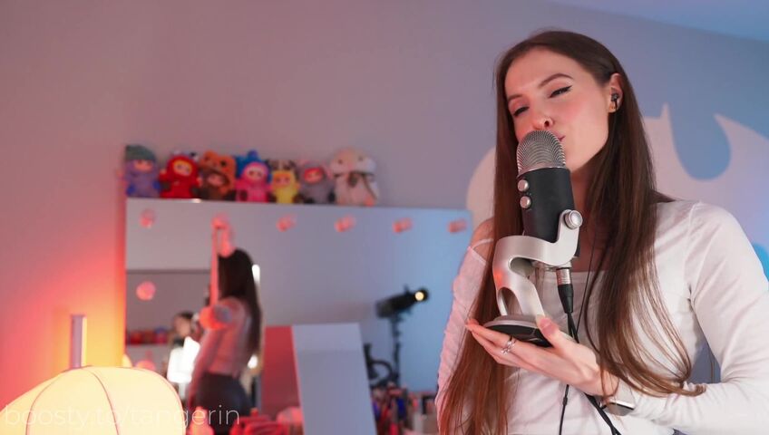 Tangerin - Soft Ear Licking (Close / Slow / Standing / Intense)