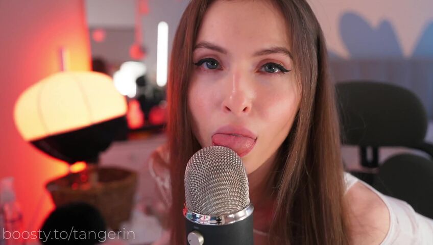 Tangerin - Soft Ear Licking (Close / Slow / Standing / Intense)