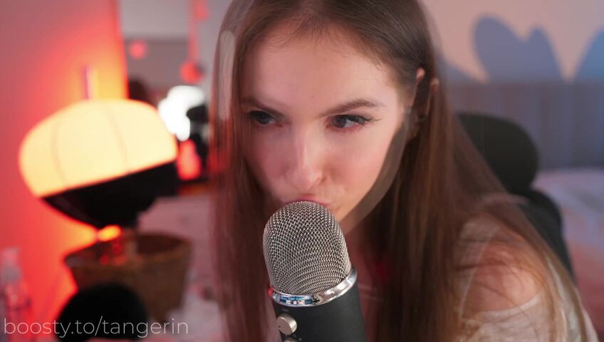 Tangerin - Soft Ear Licking (Close / Slow / Standing / Intense)