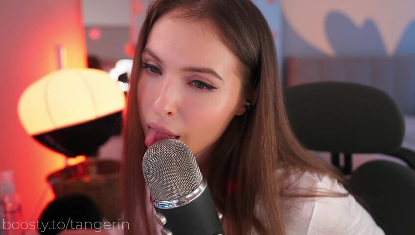 Tangerin - Soft Ear Licking (Close / Slow / Standing / Intense)