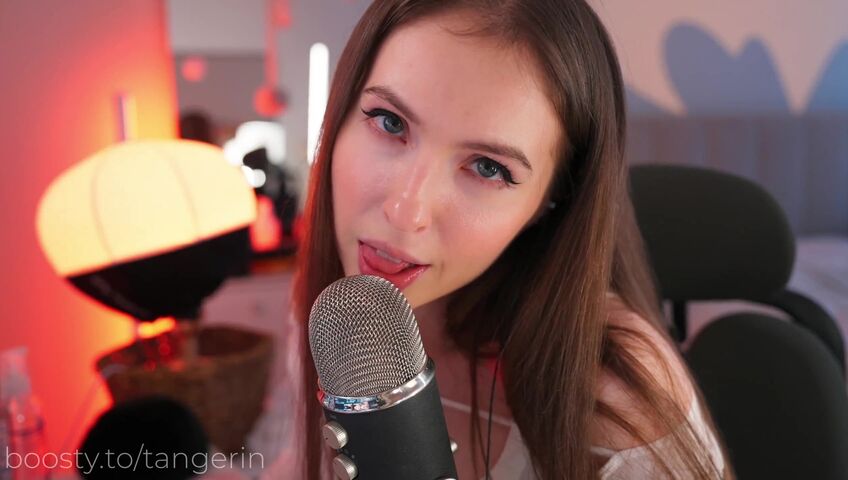 Tangerin - Soft Ear Licking (Close / Slow / Standing / Intense)