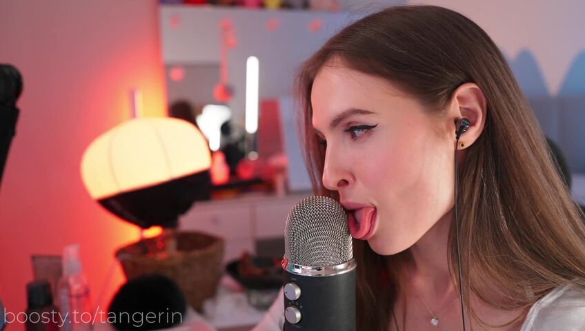 Tangerin - Soft Ear Licking (Close / Slow / Standing / Intense)