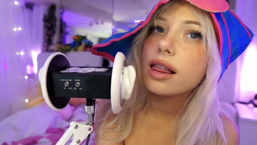 Dollblush ASMR - Dark Magician Girl Cosplay - Extended ASMR Ear Mic (Patreon)