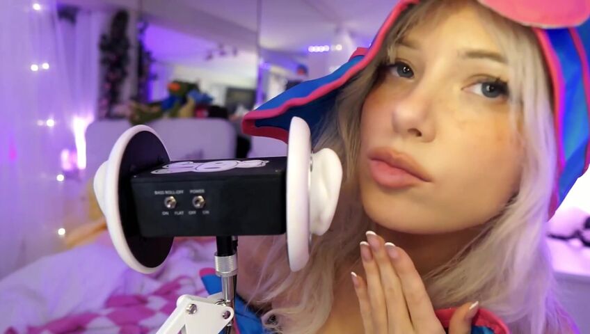 Dollblush ASMR - Dark Magician Girl Cosplay - Extended ASMR Ear Mic (Patreon)