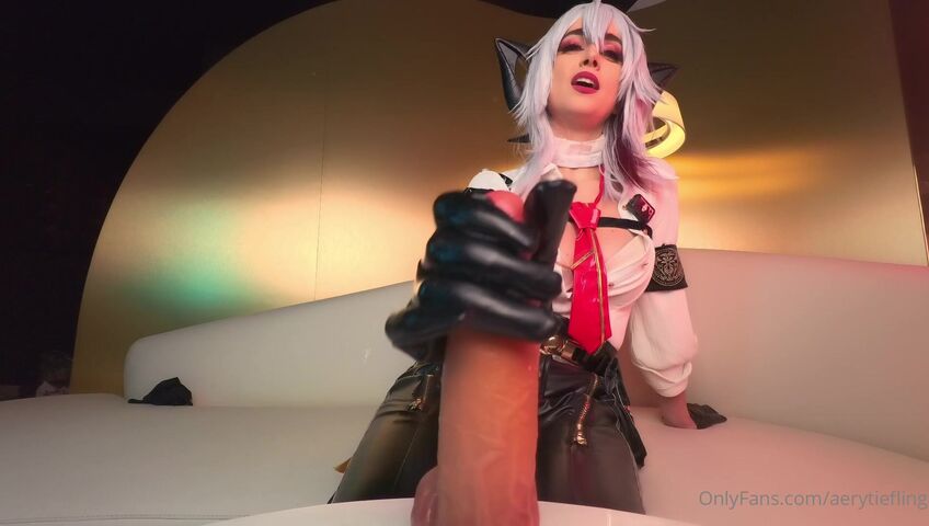 Aery Tiefling - Follow my instructions and cum when I countdown