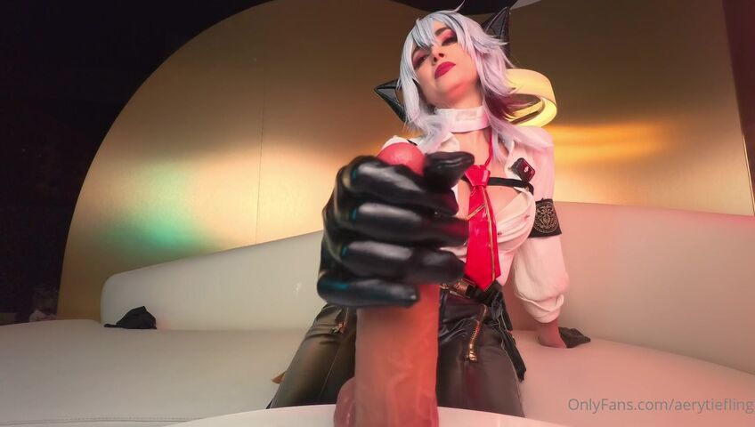 Aery Tiefling - Follow my instructions and cum when I countdown