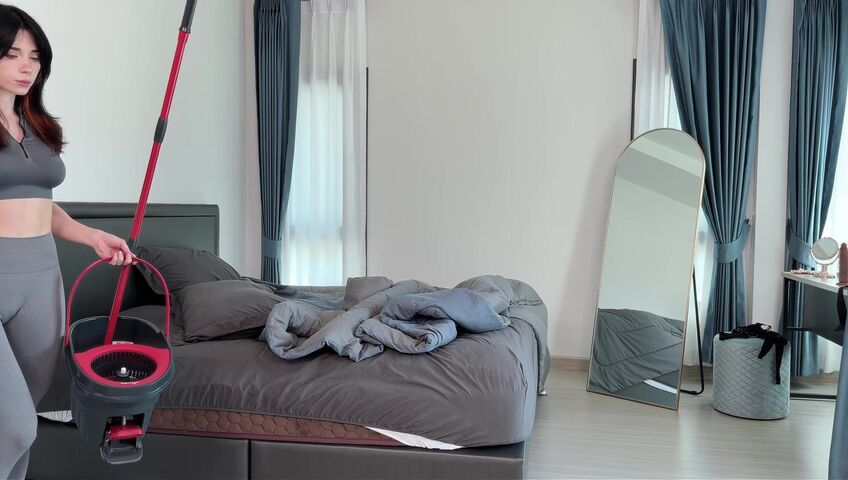 Sweetie Fox - Cleaning Lady Was Caught Trying on my Wife's Panties