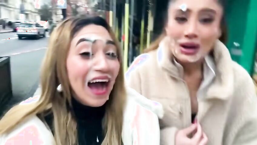 Artemis Carmona And Marina Maya London Cumwalk