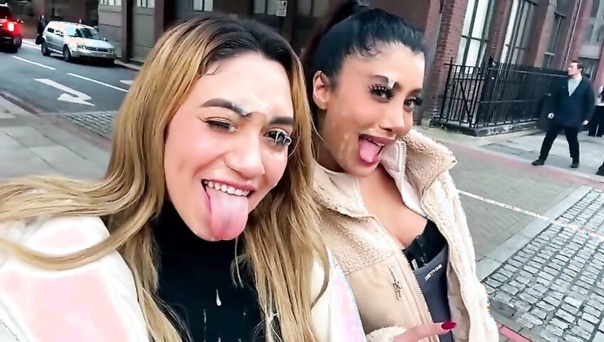 Artemis Carmona And Marina Maya London Cumwalk