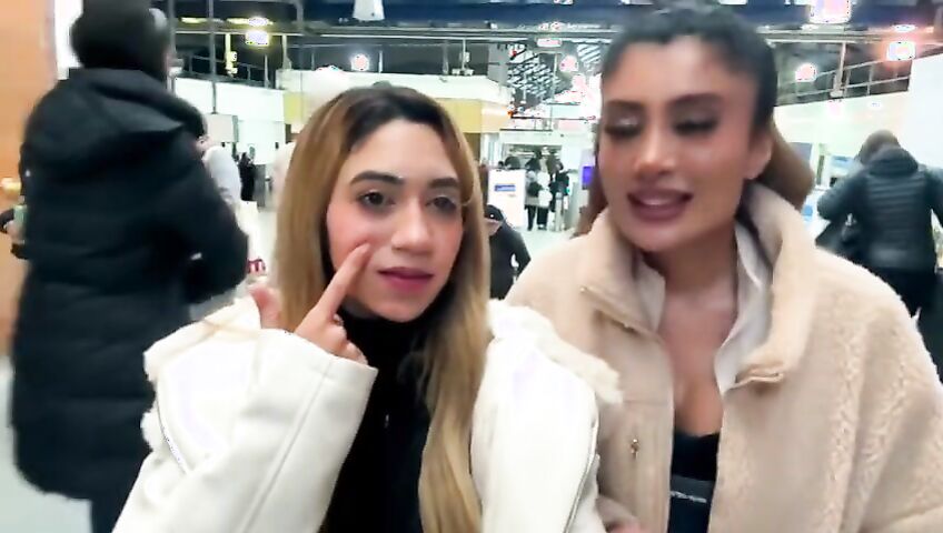 Artemis Carmona And Marina Maya London Cumwalk