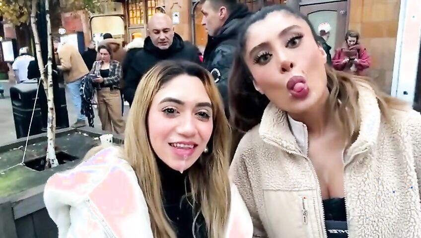 Artemis Carmona And Marina Maya London Cumwalk