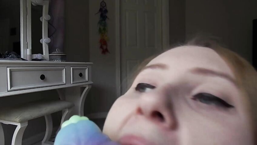 Bouncing On My Dildo Wishing It Was Your Hard Cock