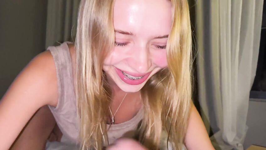 California Babe First Big Black Cock