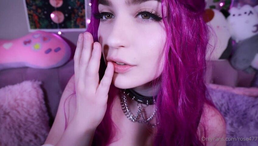 Rose ASMR - Ear Licking & Screen Licks