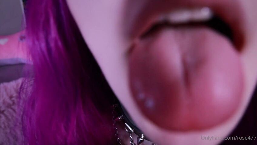 Rose ASMR - Ear Licking & Screen Licks