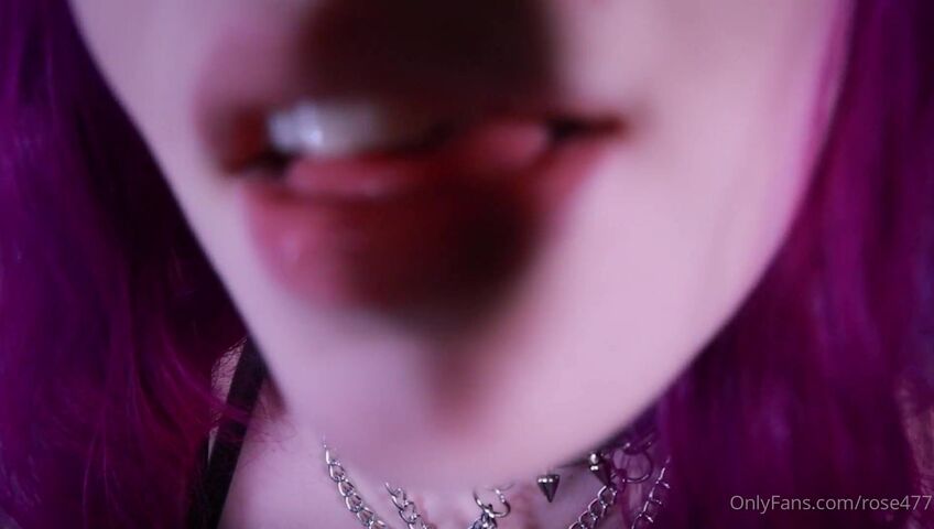 Rose ASMR - Ear Licking & Screen Licks