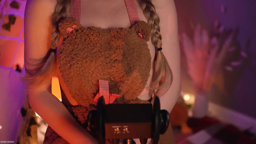 ASMR Mood R_E_STUDIO 泰迪熊果体围裙